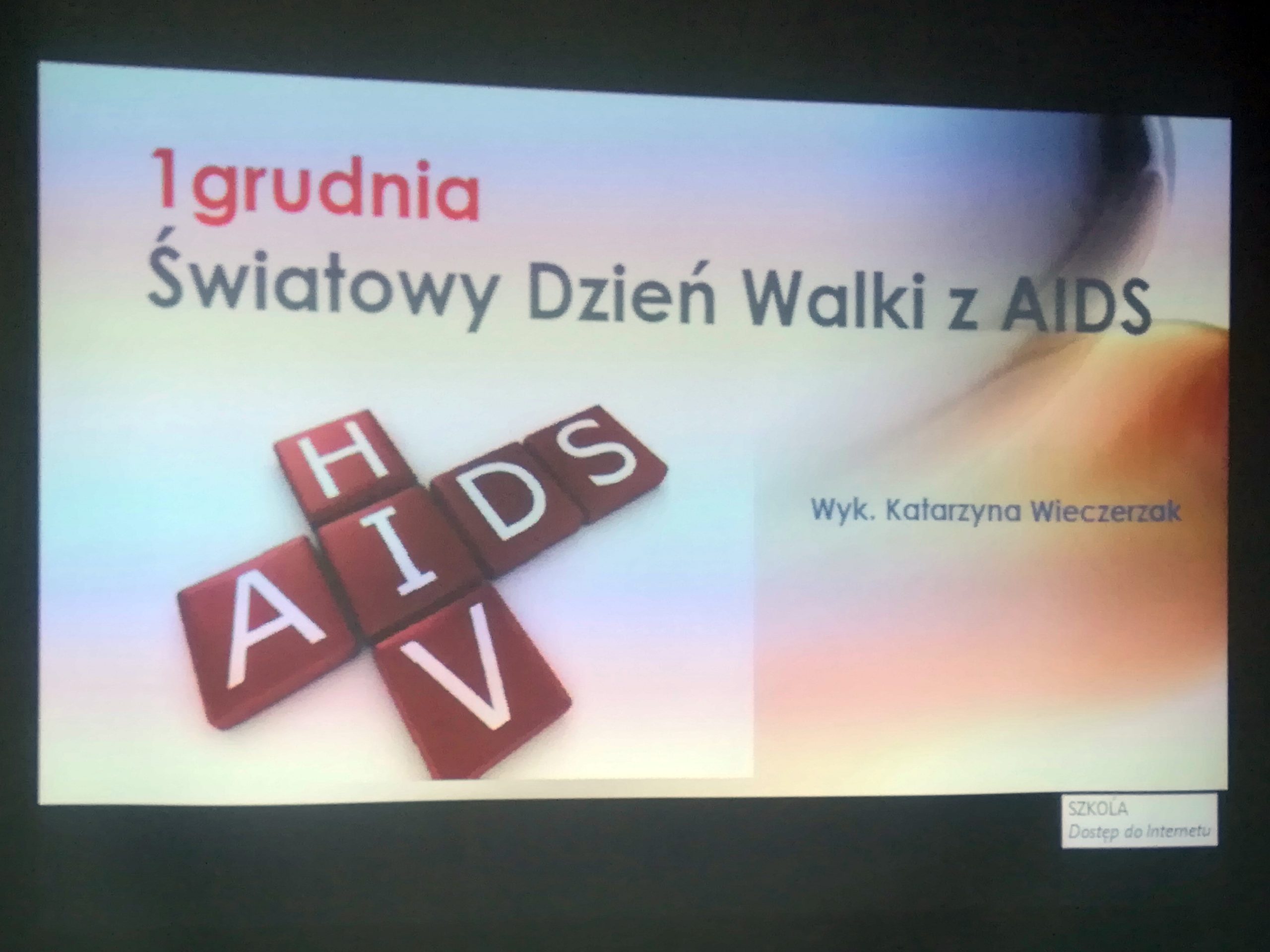 Światowy Dzień Walki z Aids | Publiczny Zespół Szkół ...